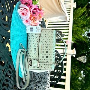 Michael Kors Whitney Bright White Shoulder Bag